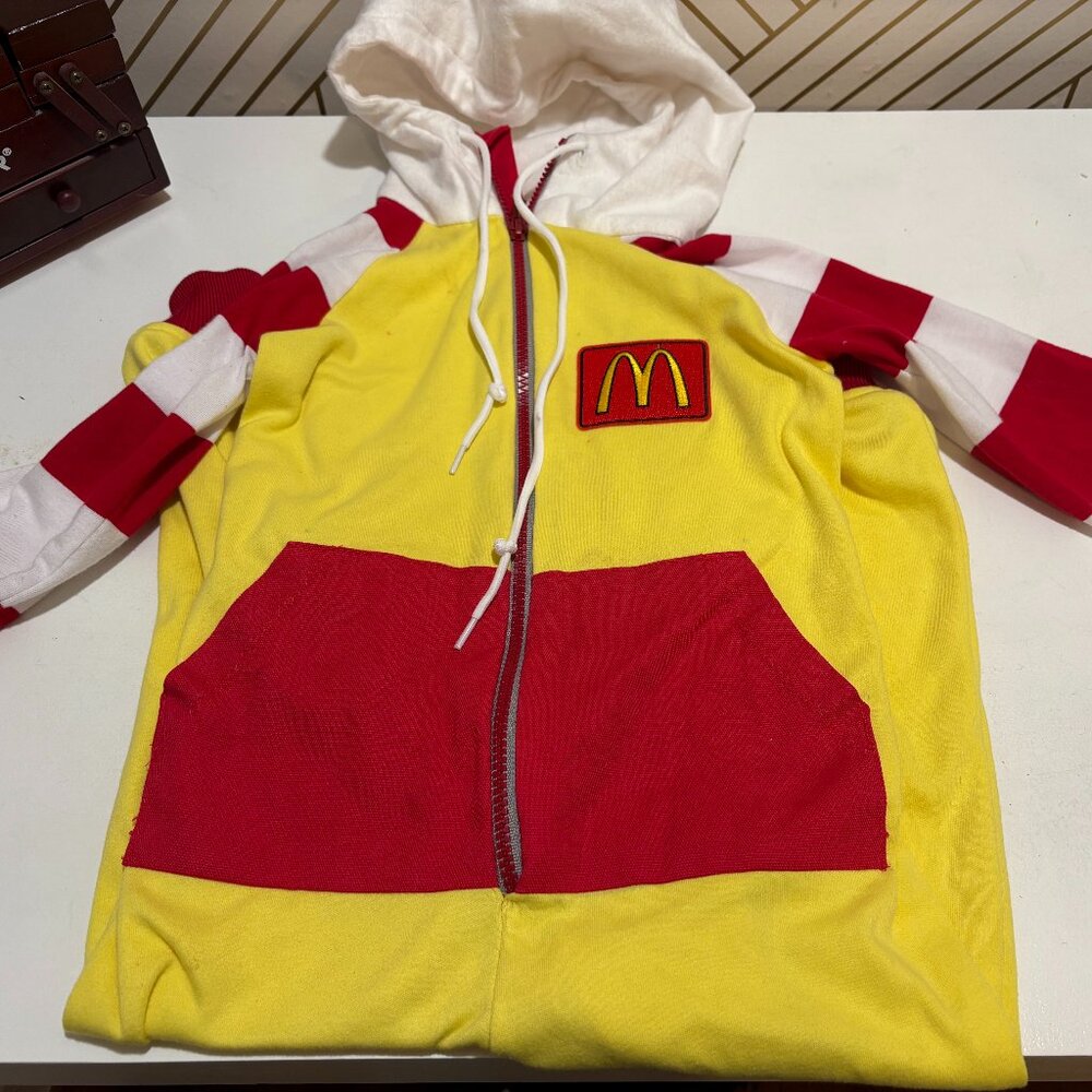 Handmade Ronald McDonald Toddler Jumpsuit - 3T/4T